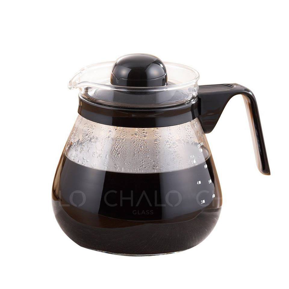 Bình trà, cafe thủy tinh Nhật bản Iwaki 1000ml - KT7966-BK2