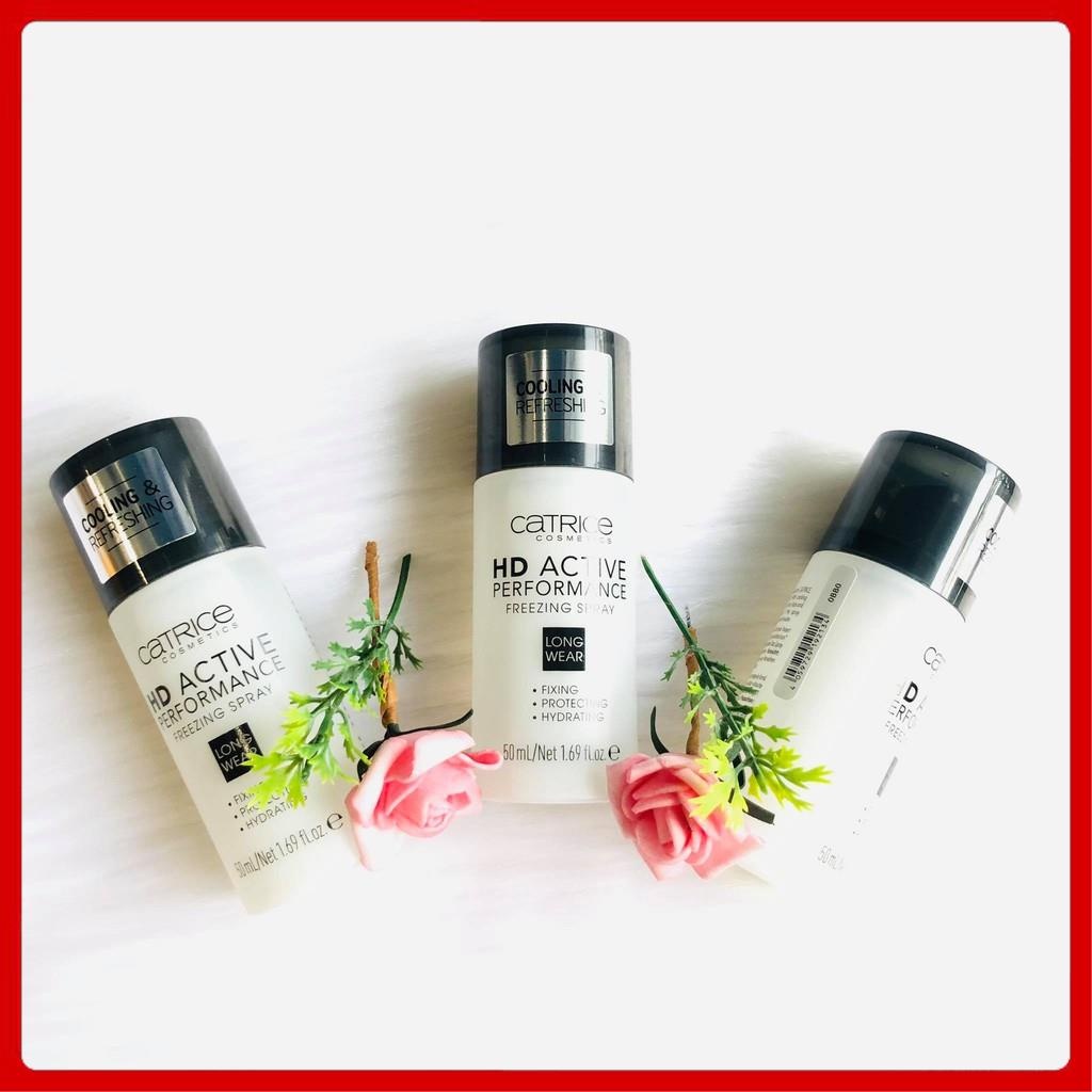 XỊT KHOÁNG KHOÁ NỀN CATRICE HD ACTIVE PERFORMANCE 150ML