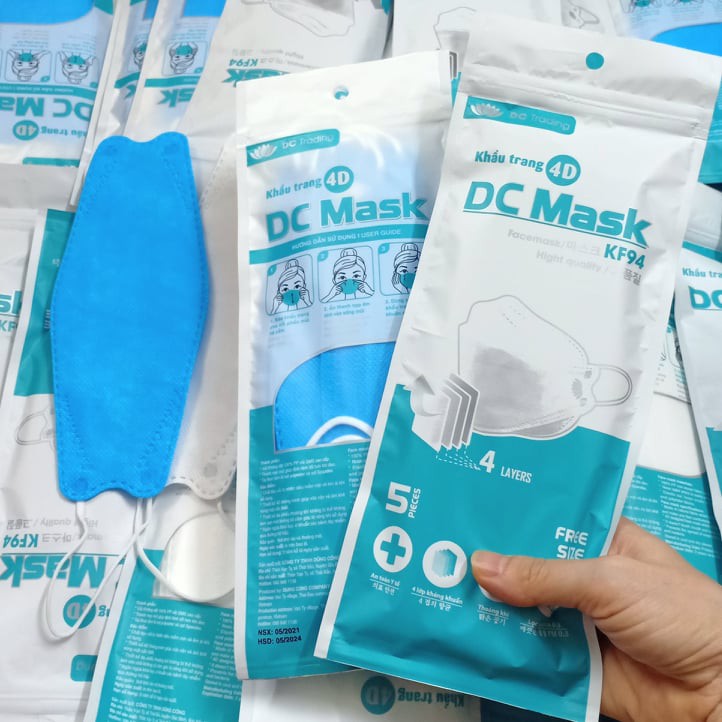 [Mã COSDAY giảm 8% đơn 150K] Khẩu trang 4D KF94 công nghệ Hàn Quốc | BigBuy360 - bigbuy360.vn