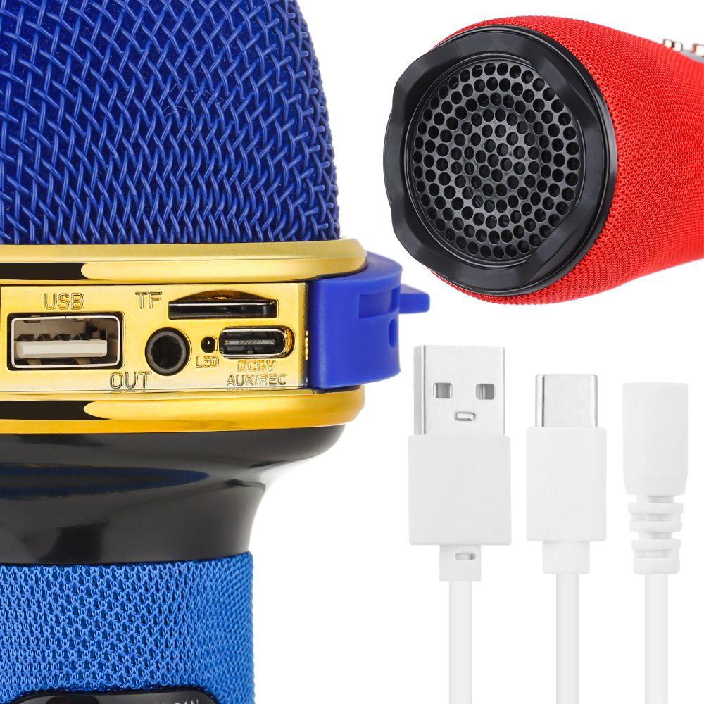 BEBETTERM Mic Hát Karaoke Mới WS-898 Kết Nối Bluetooth