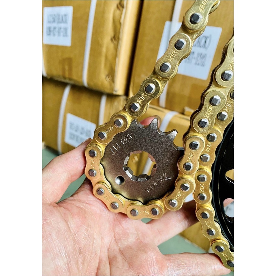 Nhông sên dĩa x1r chính hãng lắp ex 150,winer,winer x.sirius