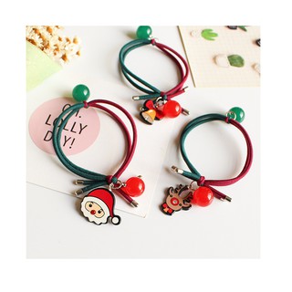 Dây cột tóc Giáng sinh Noel  siêu dễ thương chắc chắn