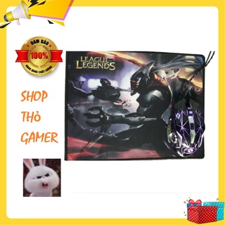 Lót chuột game thủ hình game liên minh huyền thoại, pubg