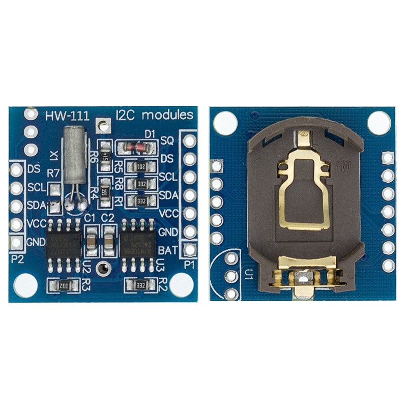 Mô Đun Đồng Hồ Hẹn Giờ I2C RTC DS1307 AT24C32 Cho AVR ARM PIC Tiny RTC I2C DS1307