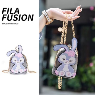 Túi Đeo Chéo mini Hình Thỏ Tím Dễ Thương