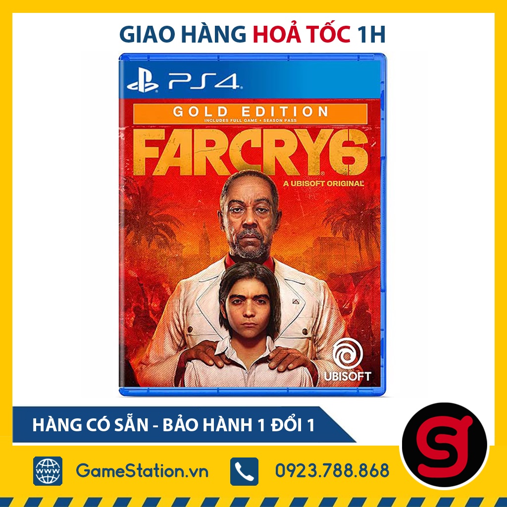 Đĩa Game Mới: Far Cry 6 Cho Máy PS4