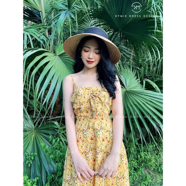 Váy voan lụa 2 dây