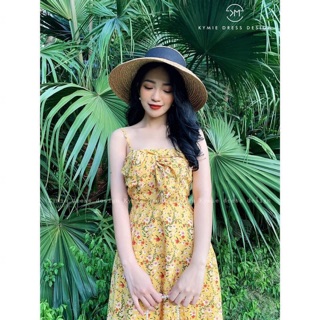 Váy voan lụa 2 dây