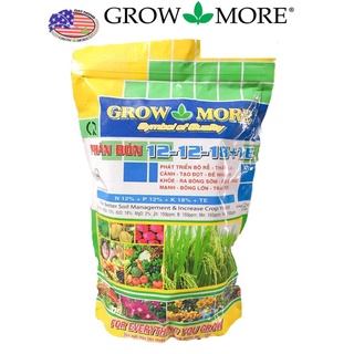 Phân bón grow more npk 12-12-18+te - phát triển rễ, thân, lá, cành 1kg