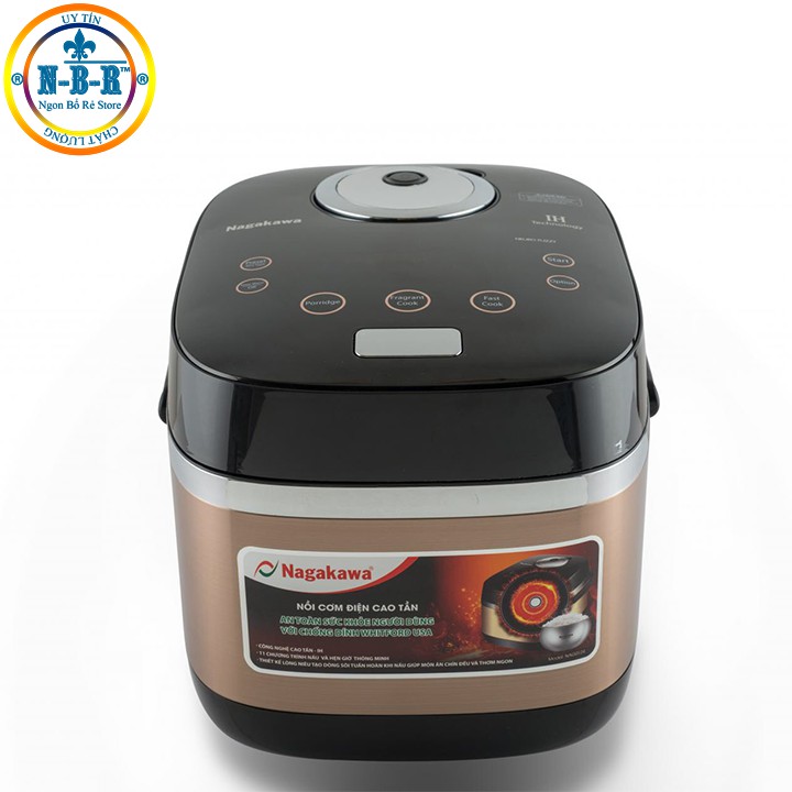 Nồi Cơm Điện Cao Tần NAGAKAWA NAG 0124 Dung Tích 1.8 Lit , Phân Phối Chính Hãng Bởi NBR STORE | BigBuy360 - bigbuy360.vn