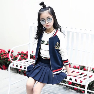 Set26 - Bộ váy và áo khoác