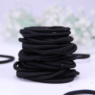 Dây Cột Tóc Màu Đen Thun Cột tóc Phong Cách Hàn Quốc