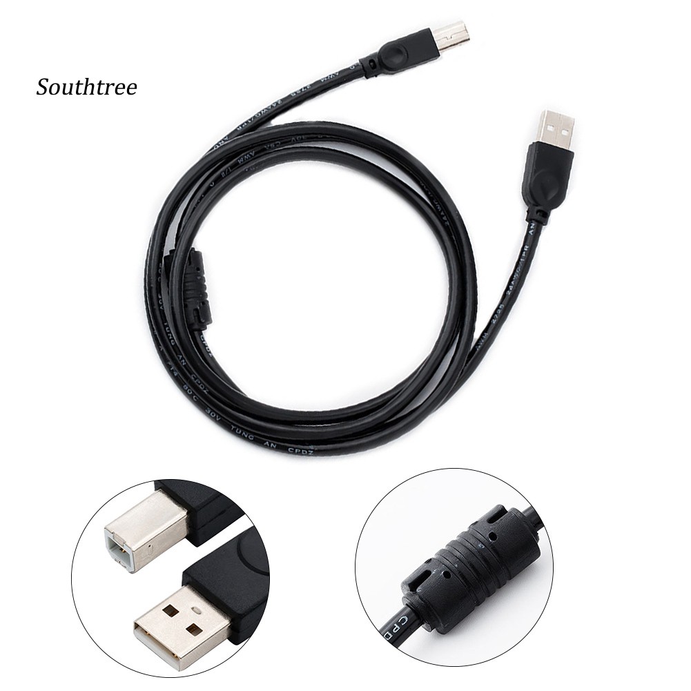 Dây cáp dữ liệu 1.5m jack cắm chuẩn USB 2.0 đầu cắm loại-A chuyên dụng cho các loại máy in