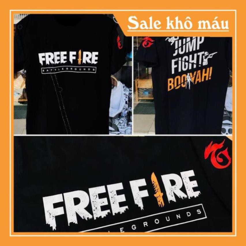 BÁN CHẠY - Áo phông FREE FIRE đẹp siêu ngầu giá siêu rẻ nhất vịnh bắc bộ /mẫu áo hót