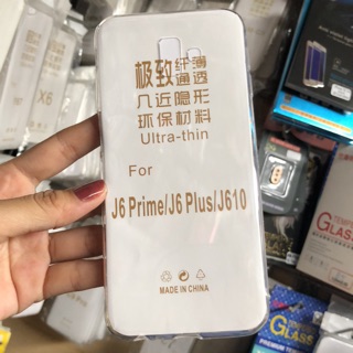 Samsung Galaxy J6 Plus/ J6 Prime/ J610 ốp lưng dẻo silicon trong suốt siêu mỏng