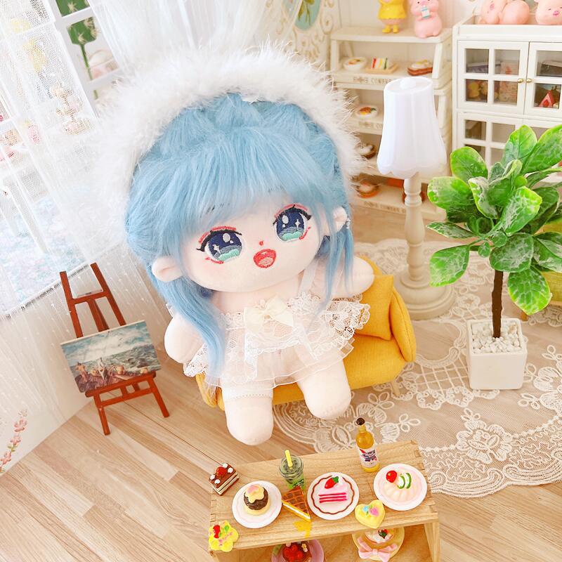 Búp Bê Nhồi Bông 20CM Màu Trắng Đen Gợi Cảm