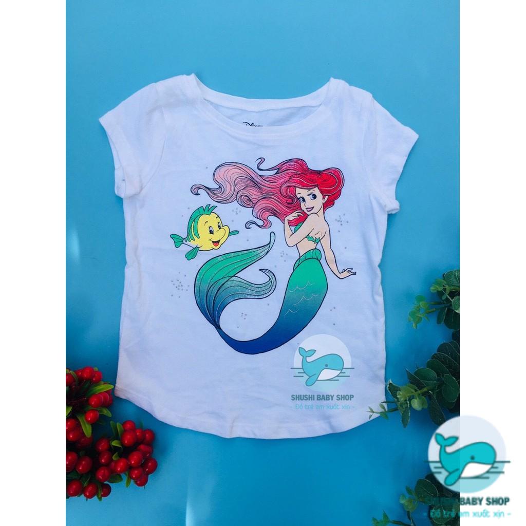 [Có sẵn] [FreeShip] [Ảnh thật] Áo Thun Disney Bé Gái Xuất Xịn Chất Đanh Mịn Xịn Cực