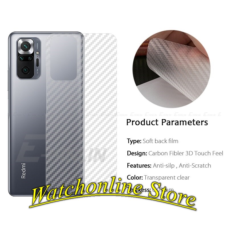 Miếng dán Carbon mặt lưng Redmi Note 10 4G 5G / Redmi Note 10 pro K40 pro k20 pro K30 pro Note 9s Redmi 9/9a/9c ...