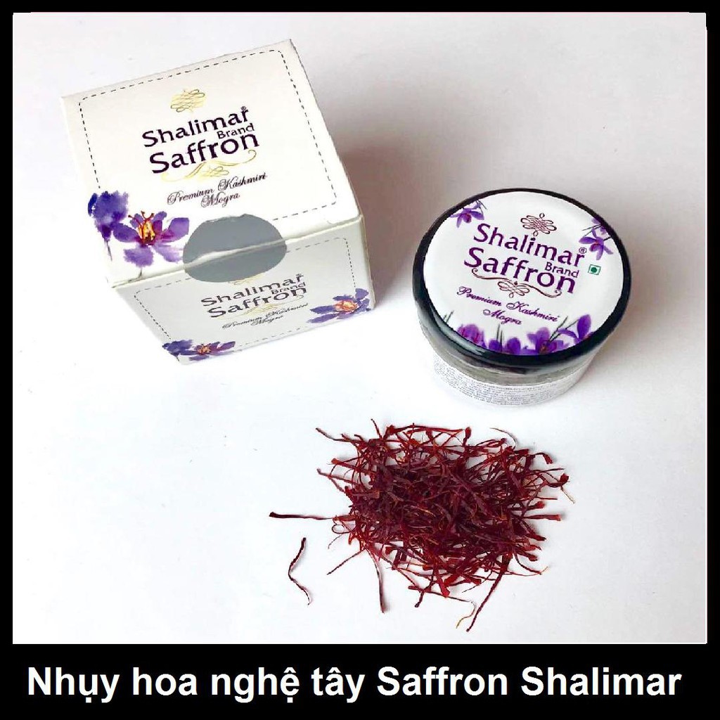 [ Tem chính hãng ] Nhuỵ hoa nghệ tây saffron Shalimar