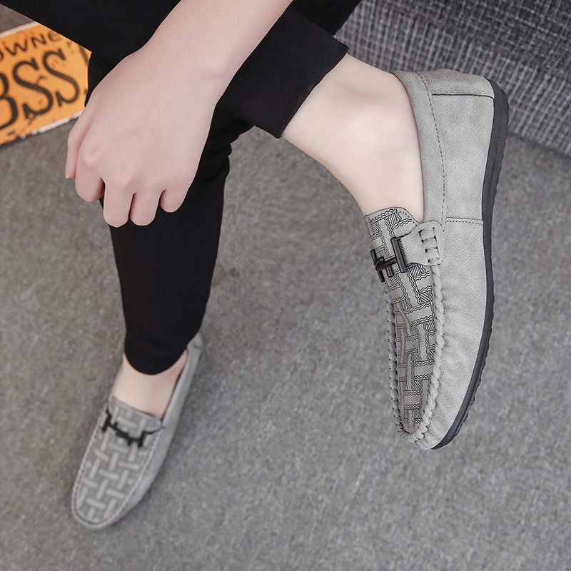 Giày Da Thời Trang Phong Cách Hàn Quốc Dành Cho Nam Sm