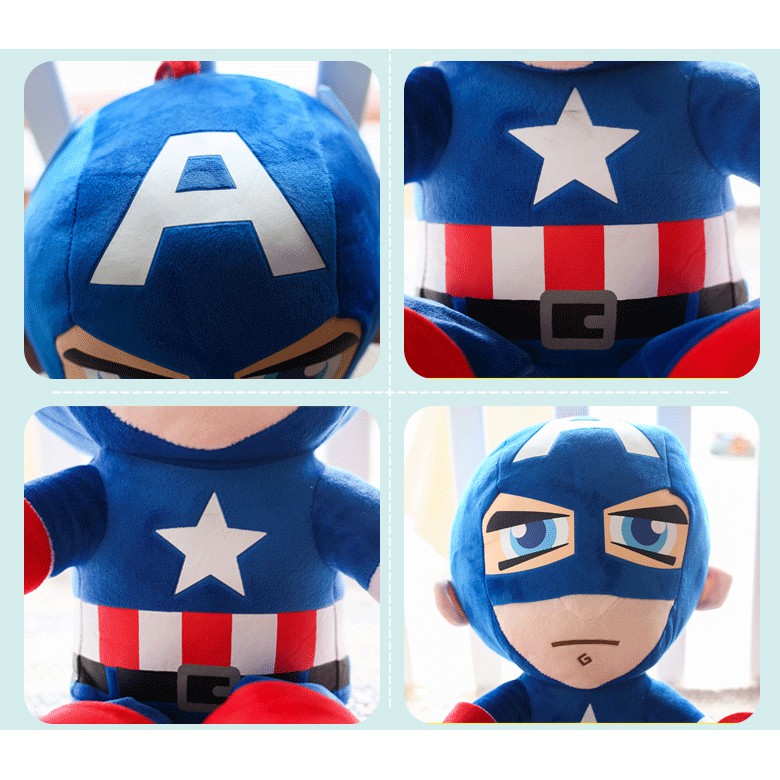 MARVEL Plush Toy Dolls Spiderman Avengers  Ironman Captain America Gift