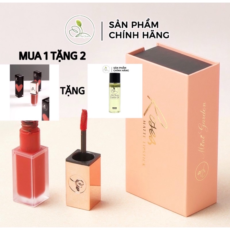 [ MUA 1 TẶNG 1 ] Son Kem Lì Happy Matte giữ màu 12h