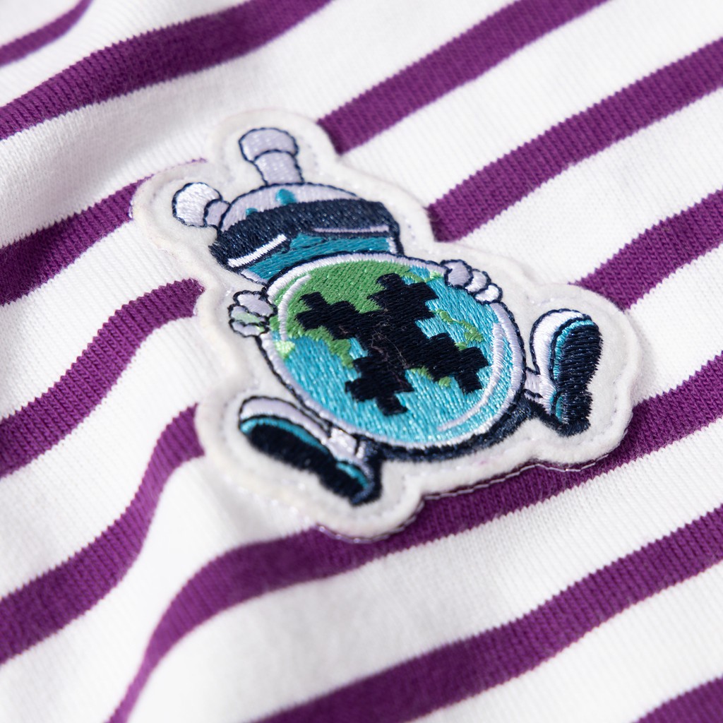 Áo Polo Collectors Dr.Bon Striped "Purple Ink"