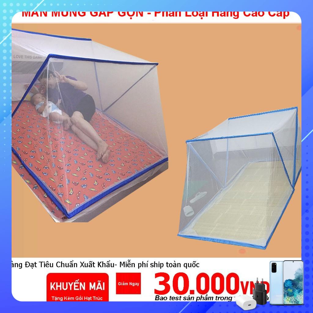 Màn Gấp Thông Minh Chống Muỗi - ZÁ TẠI XƯỞNG - HÀNG VIỆT NAM ĐẠT TIÊU CHUẨN XUẤT KHẨU