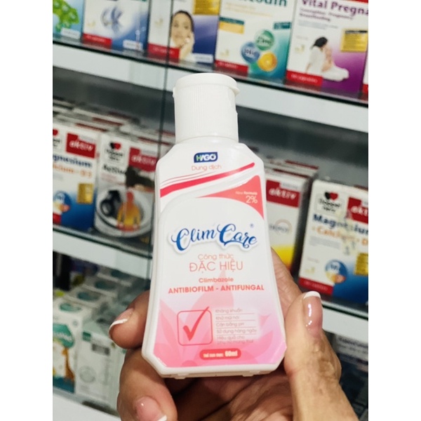Dung dịch vệ sinh phụ nữ Clim care 60 ml - CN11