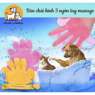 🧤 Gang tay chải lông - Tắm - Massage tiện dụng