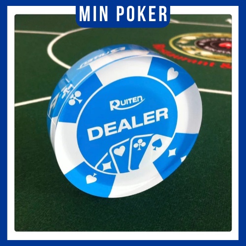 Nút Dealer Ruiten bằng Acrylic cao cấp cho Poker