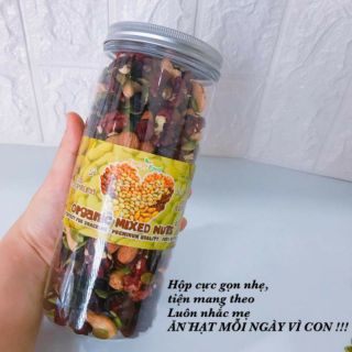 Hạt dinh dưỡng Mix nuts 500gr - HSD T1/2020