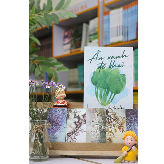 Sách - Ăn xanh để khỏe ( Tặng Postcard Xuân bốn mùa )