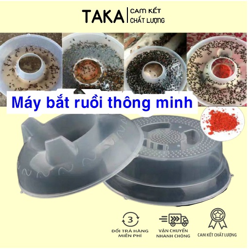 Máy bẫy ruồi thông minh KHÔNG SỬ DỤNG ĐIỆN an toàn với môi trường