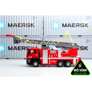 Mô hình xe cứu hoả phun nước