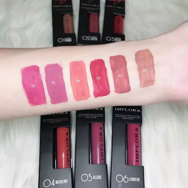 (Hàng Mới Về) Son Môi Implora Bền Màu Lâu Trôi Cho Môi Quyến Rũ Tỉ Lệ 1-12 | BigBuy360 - bigbuy360.vn
