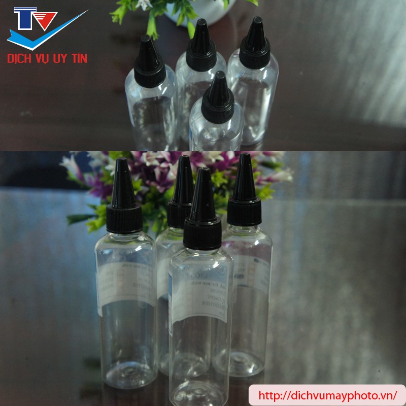 Lọ nhựa 100ml trắng lắp kín đựng nước dung dịch hiệu quả