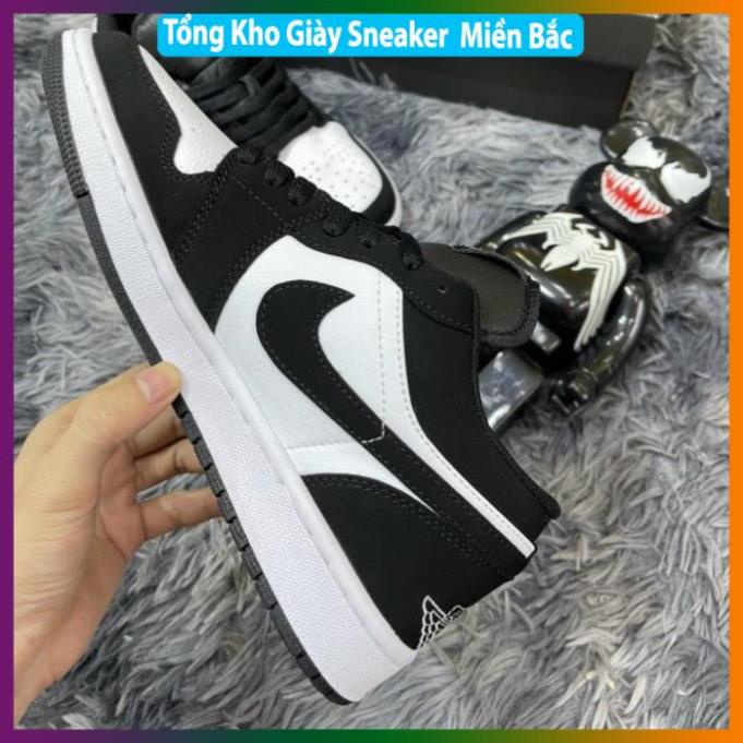 ☠️ Giày thể thao Jordan cổ thấp xám xanh paris, Giày jordan low các màu hot nhất dễ phối đồ nam nữ Full Box Bill -1_yhg