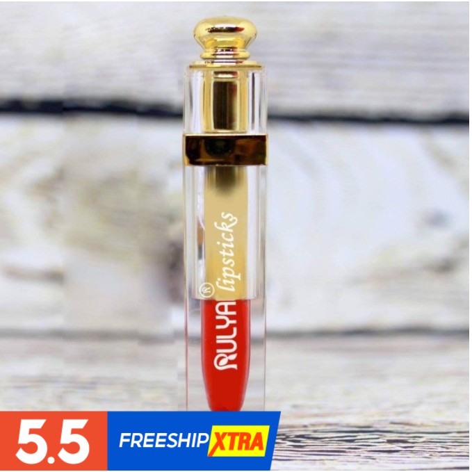 [ CHÍNH HÃNG] Son Kem RULYA LIPSTICK Màu Đỏ Cam Trẻ Trung