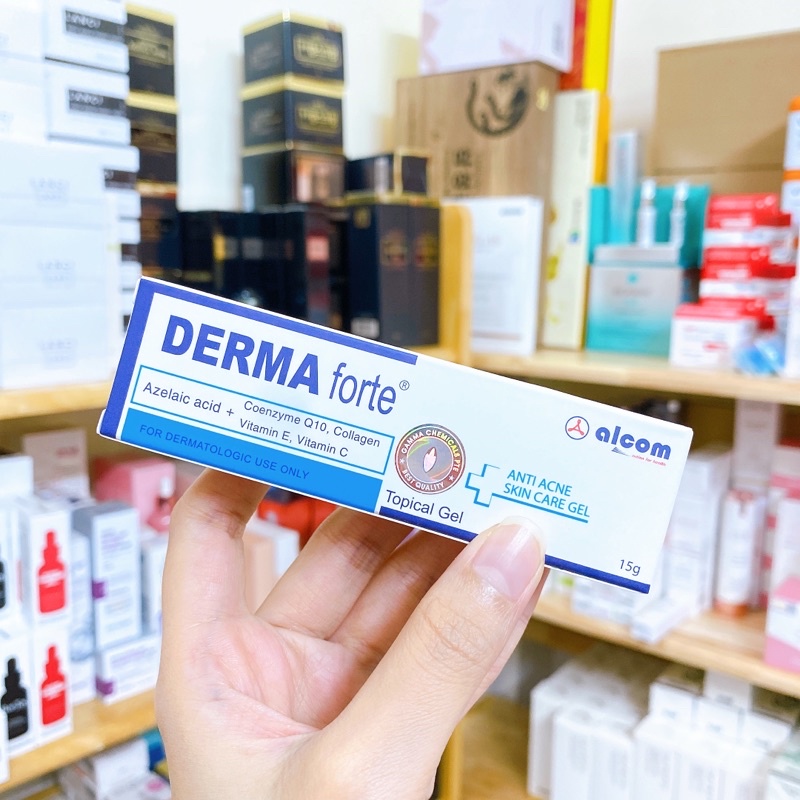 Kem Dưỡng Derma Forte Gel Giảm Mụn Mờ Thâm Sẹo 15g Chính Hãng