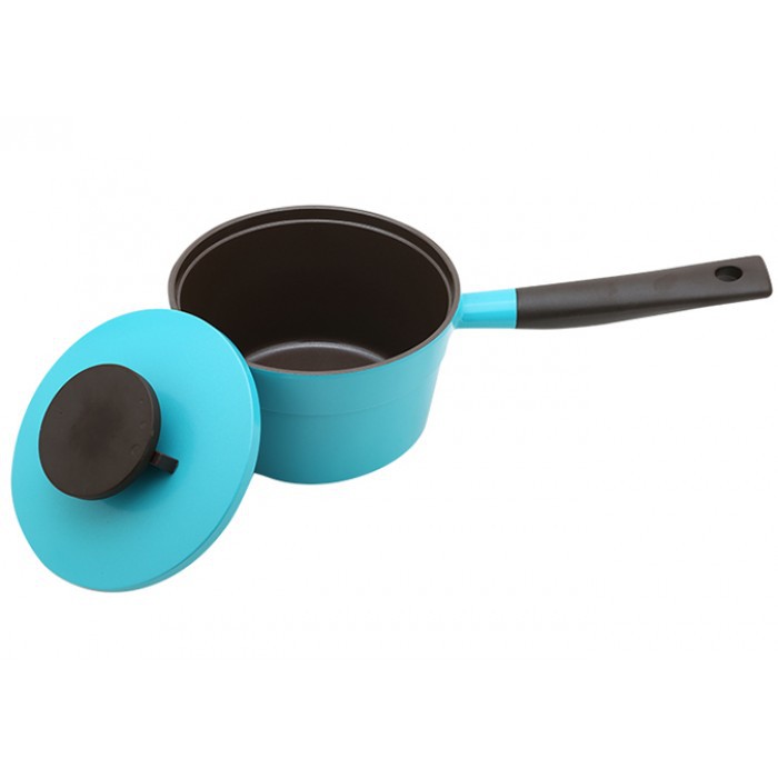 Nồi một tay cầm Lock&amp;Lock Minimal Sauce Pan 2L - 18cm - Blue Bird LJM2181