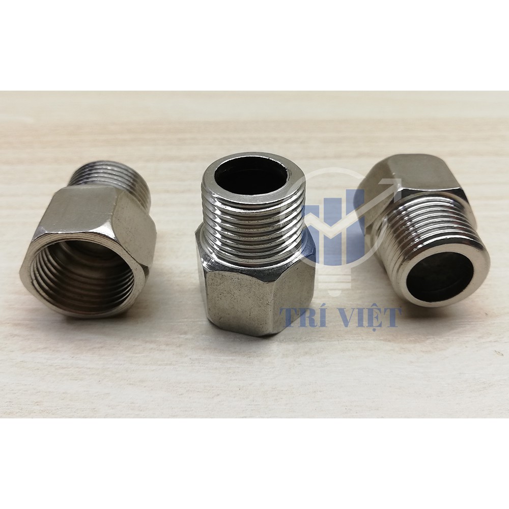 Nối Ren Trong Ren Ngoài 21 - SUS 304 Siểu Bền
