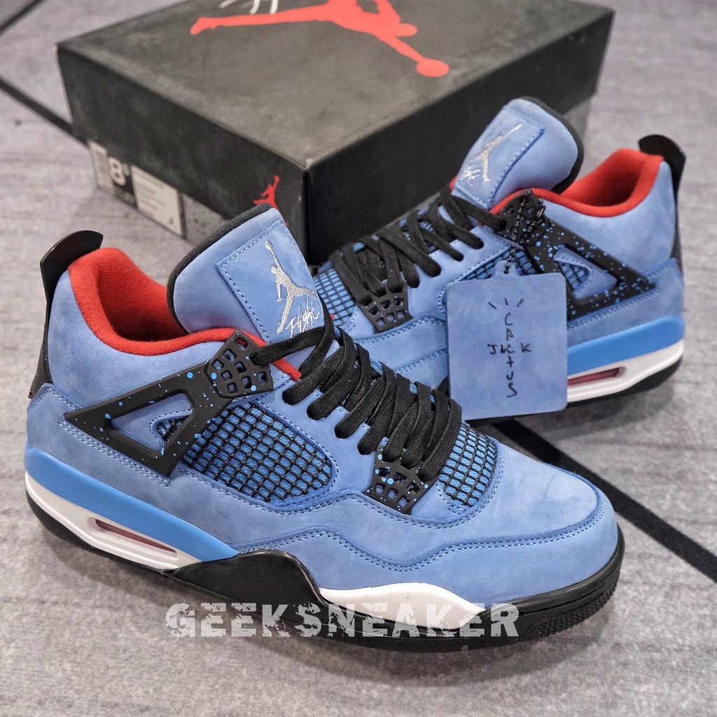 [GeekSneaker] Giày Sneaker Jordan 4 x Travis Scott