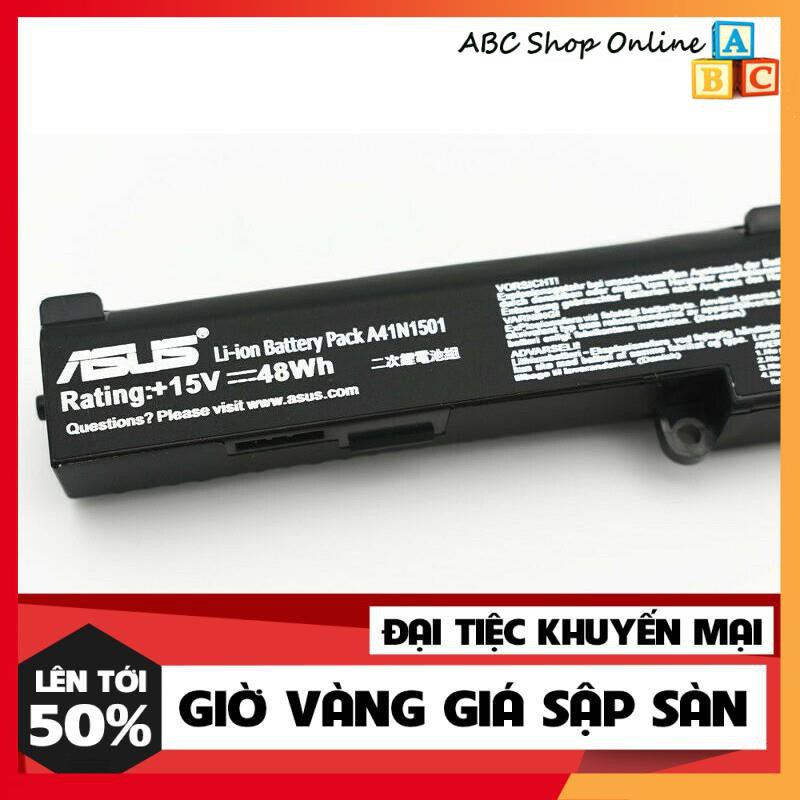 [Mã 253ELSALE hoàn 7% đơn 300K] Pin ASUS ROG GL752, GL752VL GL752VW G752VW N552VW N552V N552VX N752VX A41LK9H A41N1501