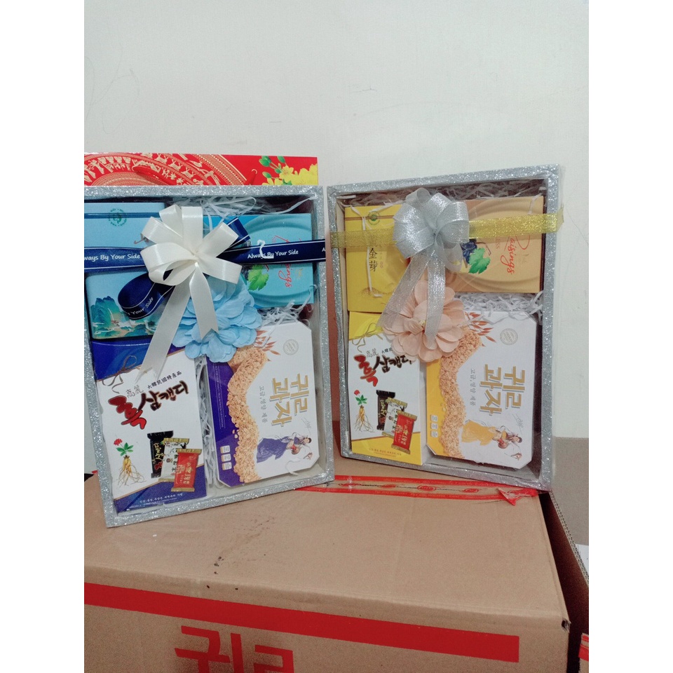 [hot] ảnh thật - Set Giỏ Quà Tết Sang Trọng kèm túi xách | BigBuy360 - bigbuy360.vn