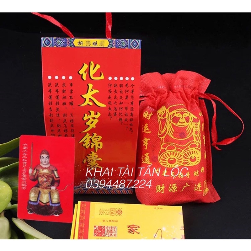 Bộ cúng sao giải hạn Thái tuế năm Nhâm Dần 2022