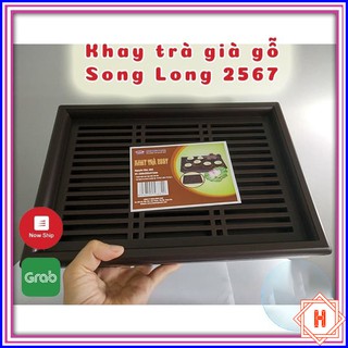 Song Long Plastic Khay Trà Đựng Ấm Chén Cao Cấp 2567 { H }
