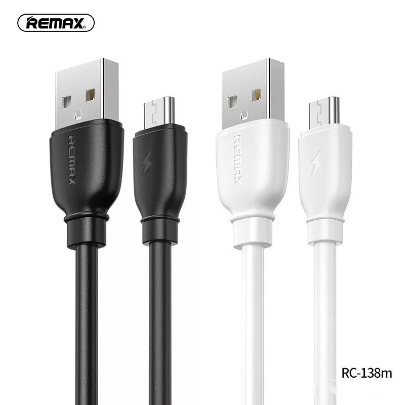 Dây cáp sạc điện thoại Remax RC-138 hỗ trợ sạc nhanh 12w Chính hãng