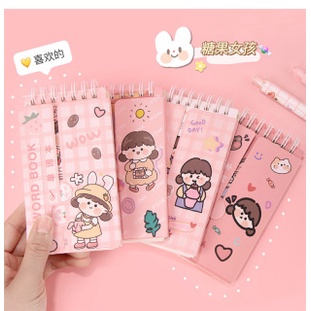 Sổ học từ vựng tiếng Anh ngoại ngữ giúp ghi nhớ hiệu quả K08 Taro Stationery