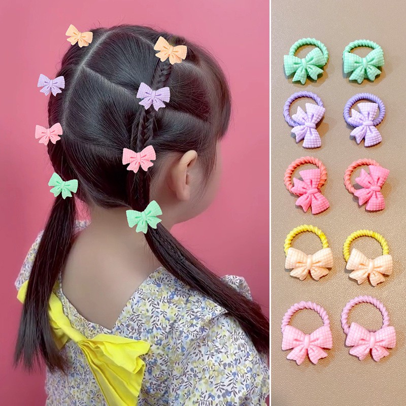SET 10 CÁI CỘT TÓC MẪU MỚI DỄ THƯƠNG